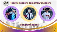 تبارك أسرة المدرسة للفائزين بمسابقة القراءة للصفوف 1-4