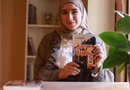 Student Yasmine Al-Batat from...