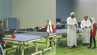 فوز الطالبة سارة بنت حيدر اللواتية بالمركز الثالث / الميدالية البرونزية في بطولة تنس الطاولة للمدارس الخاصة